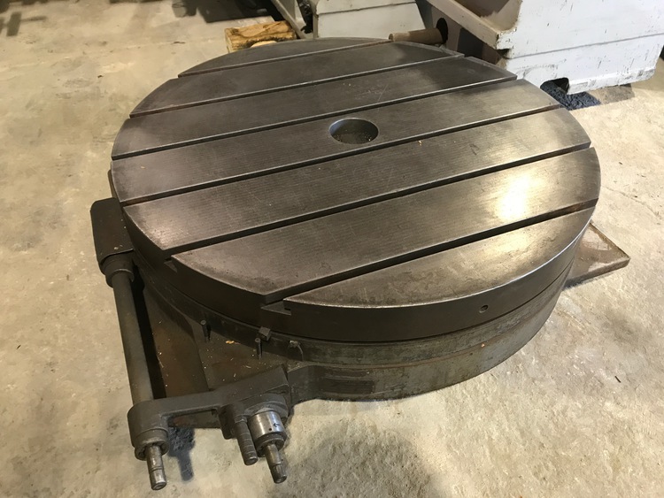 48" G&L Manual Rotary table | Miscellaneous | Belmont Machinery Company