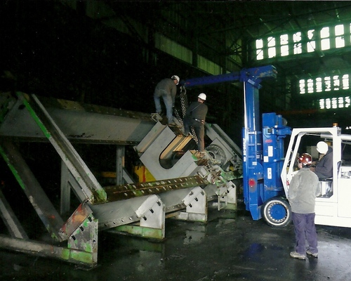 Loading a Wheel Press