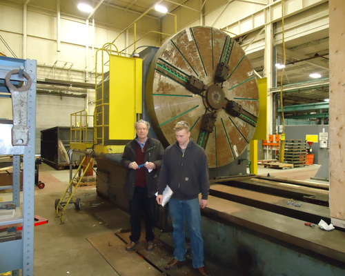 Inspection at a local GE facility